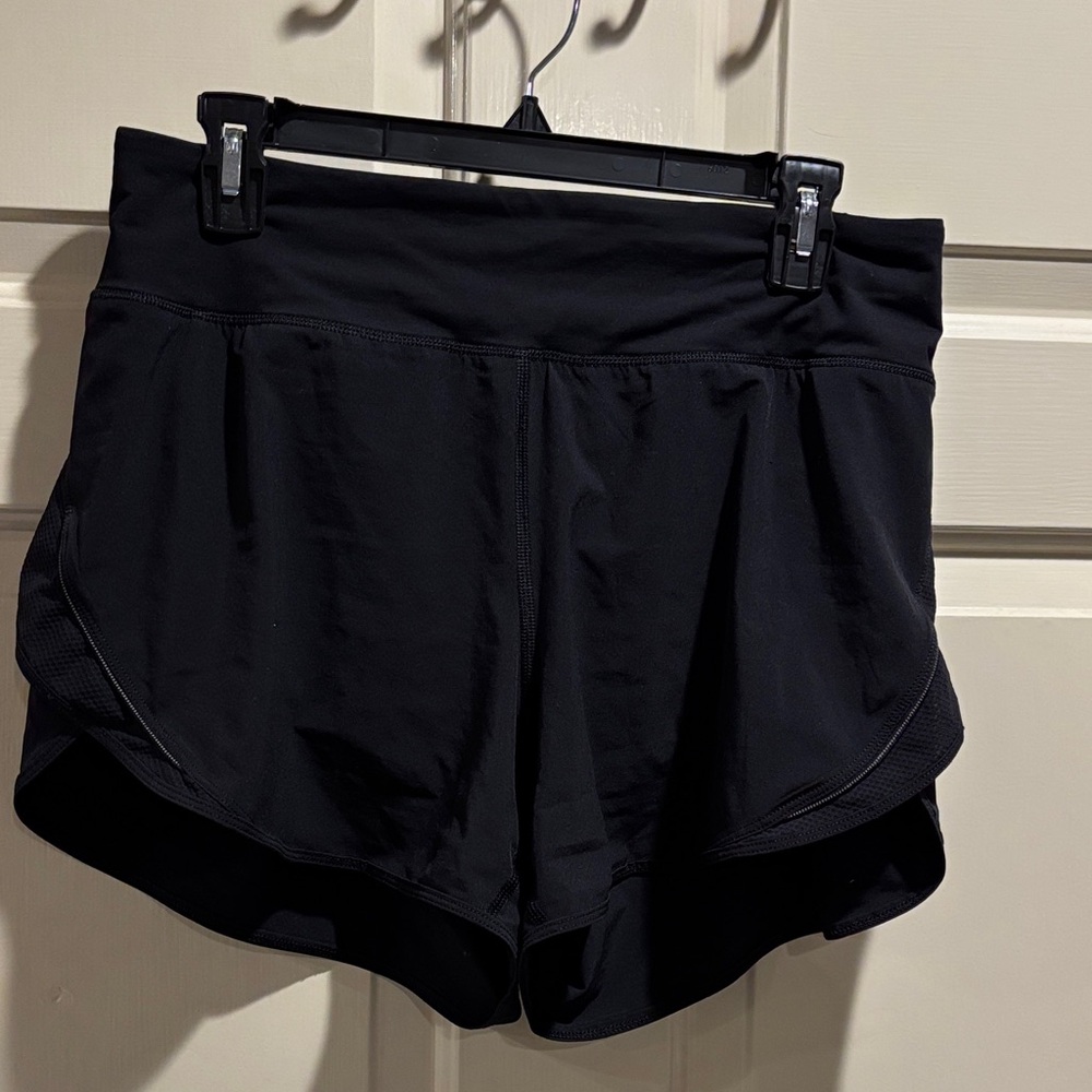 lululemon  Black Women's Athletic Shorts 4 inch inseam size 8